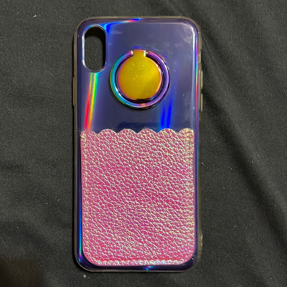 Iridescent Purple IPhone X Case